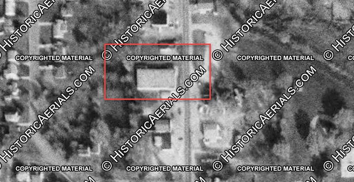 Sparta Lanes (Garden Patch Restaurant) - 1965 Aerial (newer photo)